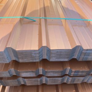 Box profile copper roofing sheets